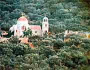The monastery of Agios Raphael